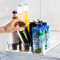 Accwork Automatic Can Dispenser for Fridge, Self-Pushing Fridge Drinks Organizer, Soda Beer Can Organizer for Fridge Pantry, 3 Rows, 31x25cm