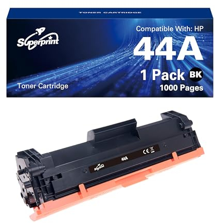 Superprint 44A Tonerkartusche (Mit-chip) Kompatibel für HP 44A CF244A Toner Schwarz für Laserjet Pro M15a M15w M15 M16 MFP M28a M28w M28 M29 Drucker (Standard, 1er-Pack)