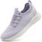 LANGFEUU Scarpe da Ginnastica da Donna Scarpe Sportive da Corsa Tennis Scarpe da Passeggio all'aperto Antiscivolo Traspiranti Leggere Viola Chiaro EU 37