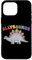Pinchos con forma de bandera del orgullo gay de Allysaurus Cute Stegosaurus Ally Carcasa para iPhone 16 Pro Max