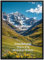 Ditwis Cadre Photo 50x70 cm Aluminium Noir, Grand Cadre Métallique pour Photos, Posters et œuvres d'art, à Suspendre Horizontalement ou Verticalement au Mur