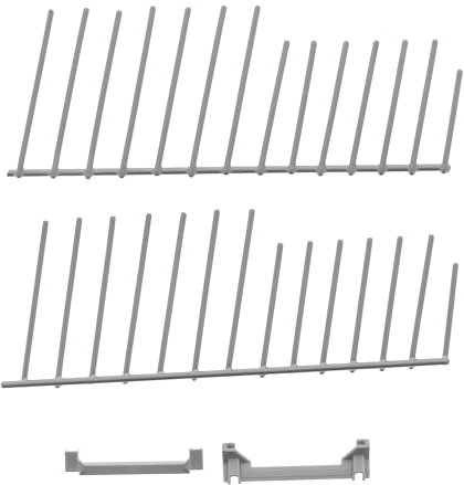 Masterpart Spülmaschinenkorb mit Klappzinken für Fisher & Paykel DD60 Geschirrspüler 512818