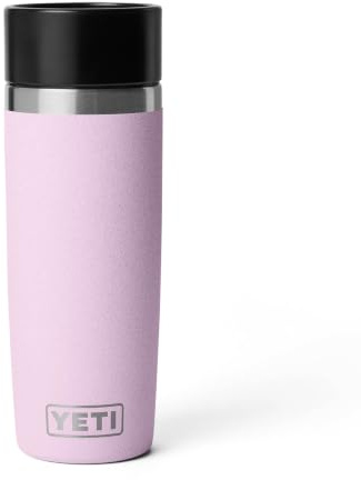 YETI Rambler - 16 oz Travel Bottle, Stainless Steel, Vacuum Insulated with Leak-Proof Cap, Cherry Blossom