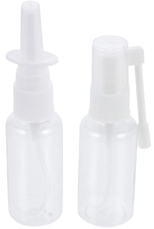 2 Stück Nasenspülflaschen für Babys 30ml Pet zur Nasenreinigung | Tragbares Design, Hilft bei Verstopfter Nase, Sichere Reinigung der Nasenhöhle, für Nase und Nasenhöhle