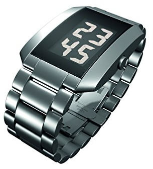 Rosendahl Herren Digital Quarz Smart Watch Armbanduhr mit Edelstahl Armband 43232