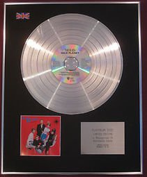 Century Music Awards B52 's – CD Platinum Disc Wild Planet