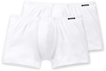Schiesser Herren Boxershorts, Weiss, 205222, L