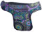 Kunst und Magie Goa Schulter/Bauchtasche Gürteltasche Bauchgurt Hippie PSY, Farbe:Black/Schwarz