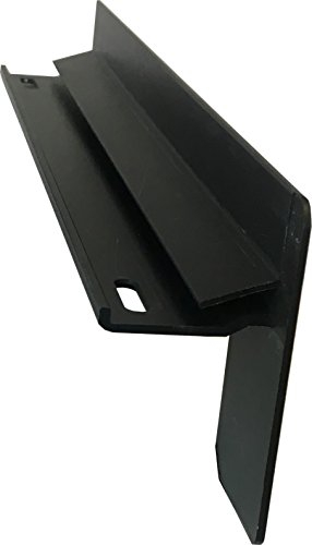 Fensterbank Klinker Seitenteile 180 mm in Dunkelbronze