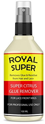 Royal Super Citrus Lace Front Glue Remover Solvent For Lace Front Wigs Spray 100ml