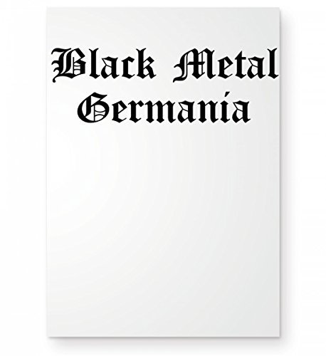 Black Metal Germania | Deutscher Schwarzmetall Black Metal Germany - DIN A1 Poster (hochformat)