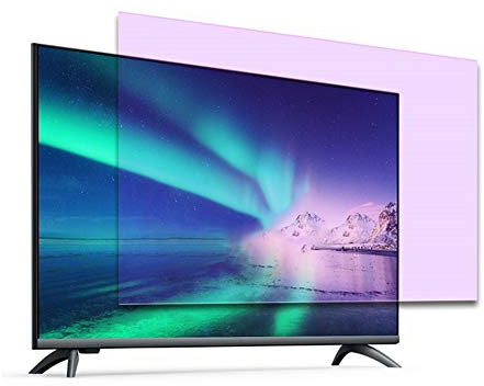 Blaulichtfilter Für Tv, Anti-Blaulicht-TV-Displayschutzfolie - UV- Und Blaulichtfilter Von 380 Bis 495Nm, Entlasten Sie Die Augen des Computers,43inches(942 * 529)
