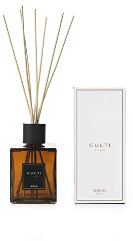 Diffusore bastoncini Stile da 1000 ml | CULTI MILANO | Fragranza QUERCEA, ai frutti rossi, labdano e miele - Durata 6 mesi - Metratura 30 mq