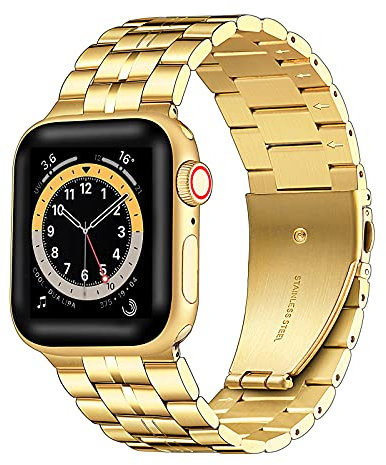 Libra Gemini Armband Kompatibel mit Apple Watch Armband 49mm 45mm 44mm 42mm Metall band, Verstellbare Edelstahl Ersatzbänder für die iWatch Series 8 Serie7 Serie6 Serie5 Serie4 Serie3/2/1,SE Ultra