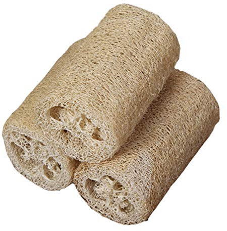 Balacoo 3Pcs loofah molar tablets toys for guinea pigs chew toy guinea pig toys Loofah Playthings loofah dental dog toy hamster chew sticks Creative Loofah Toys Molar Slice Toys wipe back