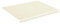 vidaXL Markisenbespannung Wasserabweisend Markisestoff Markisentuch Ersatzstoff mit Volant Markisevolant für Markise Creme 4,5x3,5m