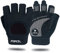 ATERCEL Fitness Handschuhe Fahrradhandschuhe für Herren und Damen, Atmungsaktive Trainingshandschuhe für Krafttraining,Bodybuilding,Kraftsport & Crossfit Training Schwarz XL