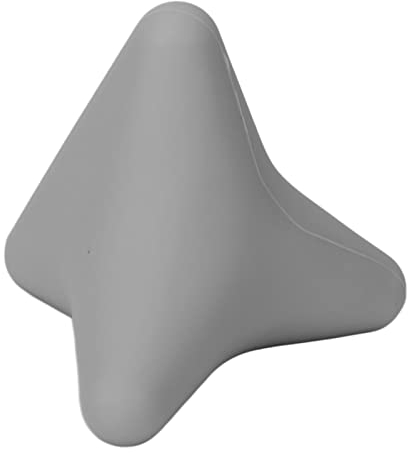 Silikon Massageball,Triggerpunkt Drücker Massagegerät Schmerzlinderung Handmuskel Entspannen Faszienball Handmassage Übungstherapieball für Muskelschmerzen(grau)
