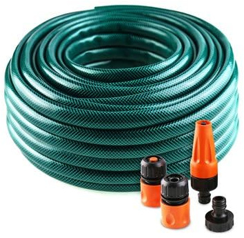 Manguera Jardin Polies. Eco 5/8 25M.Kit