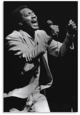 ZHUYING Otis Redding Poster Musik Poster Sänger Poster Retro Nostalgie Poster Leinwand Poster Wandkunst Bild Drucke Hängende Foto Dekor Home Poster Kunstwerke