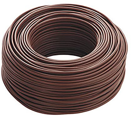 100MT CAVO ELETTRICO SEZIONE 5X1,5 MARRONE FS180R18