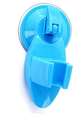 Alipis Duschfutterhalter Duschkopfhalterung Duschkopfsitz Feste Duschhalterung Saugduschkopf Für Badezimmer Duschwandhalterung Duschhalterungen Duschhalter Duschhalterung Blau