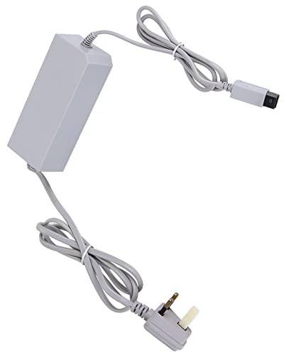 Bewinner Netzteil-Adapterkabel für Wii, klein und leicht (UK-Stecker)