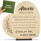 CONTRAXT Tarjeta abuela en madera. Regalos originales para abuelas especiales, Detalles felicitacion postal feliz dia de la abuela en español