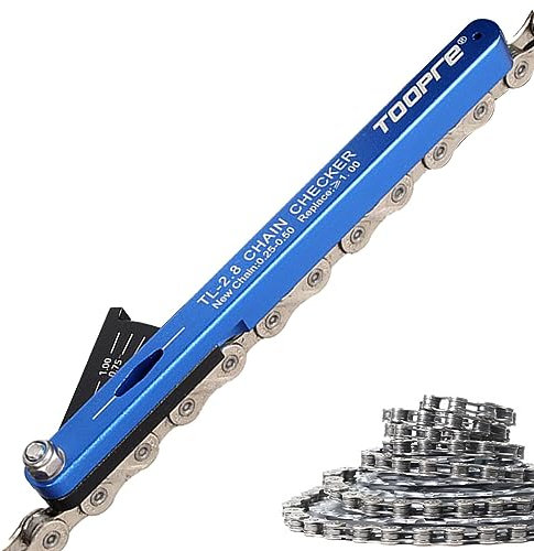 Fenytay Chain Checker | Aluminum Alloy Chain Checker Tool for - High Strength Chain Checker Tool, Chain Wear Indicator for Most Chains