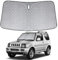 Parasol Parabrisas Compatible con Suzuki Jimny 1998-2018 - Parasol Coche Parabrisas Interior, Cubierta del Sol para Luna Delantera, Anti UV Parasol Coche Plegable y Portátil