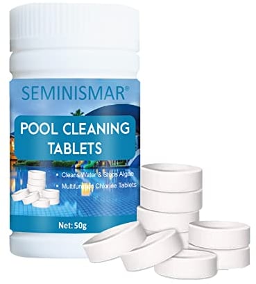 Chlorine Tablets For Hot Tub,Chlorine Tablets,Pool Cleaning Tablets,Multifunction Chlorine Tablets,Spa Chlorine Tablets,Chlorine Granules,Pool Chlorine Tablets,50g