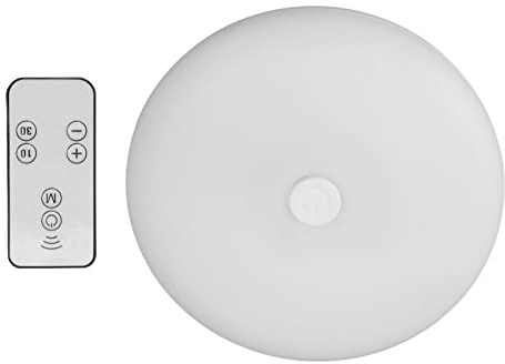 Fafeicy LED-Wandleuchte, Moderne LED-Wandleuchte für den Innenbereich, 3,7 V mit Fernbedienung, Runde Kino-Wandleuchte, Badezimmer-Waschtischbeleuchtung