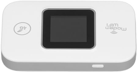 Routeur WiFi 4G LTE Portable, Modem Mobile Débloqué Compatible 5G, Support jusqu'à 10 Appareils, pour Europe et Asie, Accès Internet Sécurisé en Déplacement