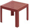 Grosfillex Table d'appoint Miami Rouge 40 x 40 x 41 cm - Marque EAN : 3100038176788