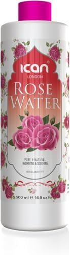 Ican London Natural Rose Water, 500ml (1)
