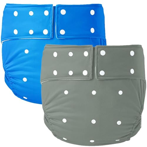 Stoffwindeln für Jugendliche und Erwachsene,Waschbar Auslaufsichere Baumwoll Windel Inkontinenz Pants Wiederverwendbare Stoffwindeln für Erwachsene(Mesh cloth,XX-Large)