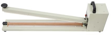 Sigillatrice a caldo, 600 mm, macchina per sigillatura a caldo, macchina manuale a impulso, saldatrice a barre, saldatrice per sacchetti di plastica, carta stagnola, sacchetti di carta kraft