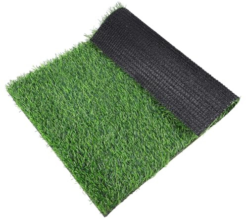 Toddmomy Tapis de Gazon Artificiel pour Extérieur, Paillasson Antidérapant en Plastique et Caoutchouc, Coupe à Taille pour Entrée Jardin