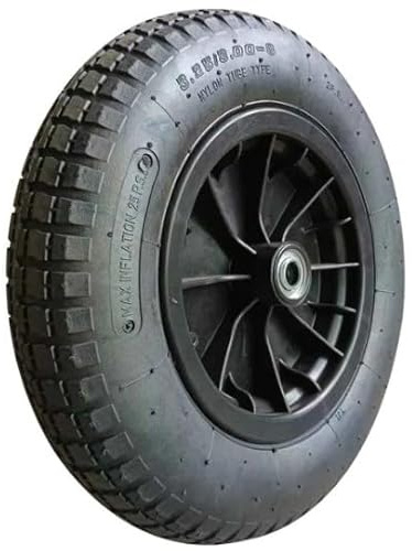 Excel Heavy Duty Rubber Wheelbarrow Wheel for 100L SKU 31501