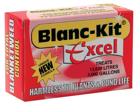 Nishikoi Blanc-Kit Excel Natural Pond Treatment for Blanket Weed - Treats 13,500 Litres of Pond Water