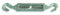 Chapuis 350/5Z Tendeur 2 crochets acier zingue 25 kg pour Câble D 5 mm, Inconnu