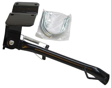 Bike Equipment MS BE08000 Ersatz-Seitenständer für Beta ARK, KTM Ark 50 Motorroller, Schwarz