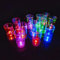 HUKITECH Leuchtende Schnapsgläser 12 STÜCK im Set in blinkenden Farben - Schnaps Gläser Party LED Funktion Partybecher