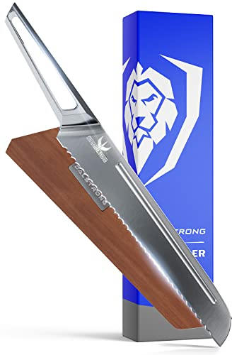 DALSTRONG Bread Knife - 8 - Crusader Series - Forged High-Carbon German Stainless Steel - w/Magnetic Sheath - NSF Certified