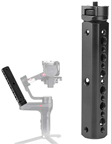 VBESTLIFE Maniglia in lega di alluminio Maniglia a impugnatura palmare per Weebill Stabilizzatore o attrezzatura fotografica con 1/4 di foro per vite