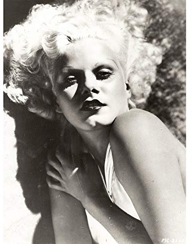 Fine Art Prints Hurrell Portrait Movie Actress Jean Harlow Promo Ungerahmter Leinwanddruck 30x40 cm