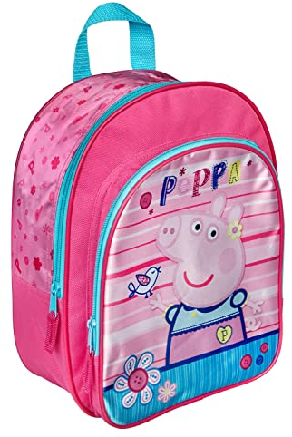 Undercover Peppa Pig Rucksack mit Vortasche, Rosa