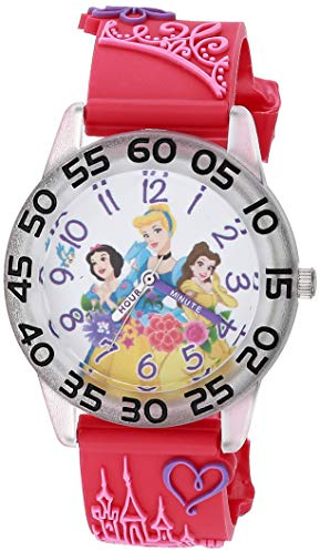 Disney Filles Analogique Quartz Montre avec Bracelet en Plastique WDS000851