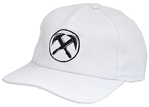 DAKL zunftmarke Baseball-Cap, Zunftmotiv Farbe weiss - Dachdecker