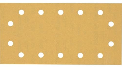 Bosch 50x EXPERT C470 Sandpaper (for Paint on wood, Hardwood, Ø 115x230 mm, Grit 180, Professional Accessory Orbital Sander)